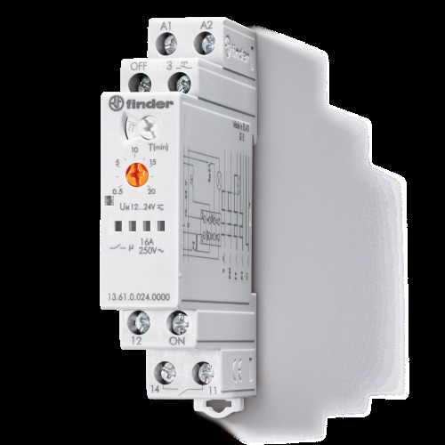 Реле імпульсне; 1NO; 16A; 110-240В AC; AgSnO2; електронне; RM, RI, IT, завжди ВКЛ; загальний OFF; 3/4 провід.; 10кн. з підсвіч.; модульне; 17.5мм