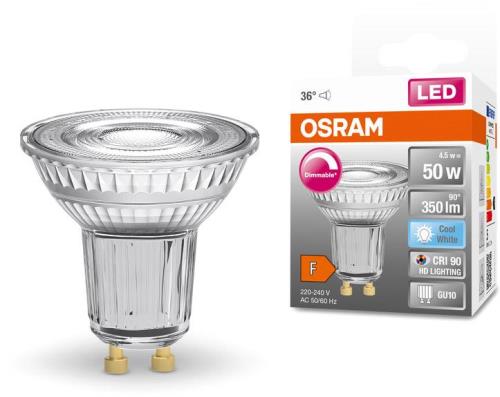 Лампа світлодіодна LSSPR16D5036 4,5W/940 230V GU10 6X1OSRAM