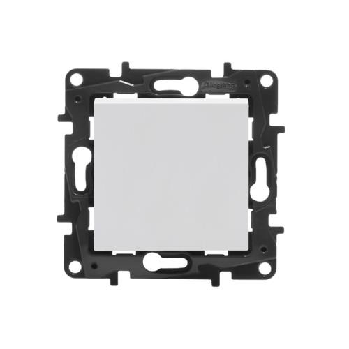 NILOE STEP Перемикач одноклавішний перехресний 10А гвинтові клеми колір Білий