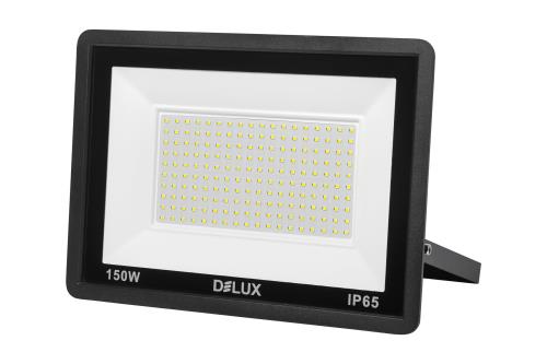 світлодіодний прожектор DELUX_FMI 11 LED_150Вт_6500K_IP65 чорний