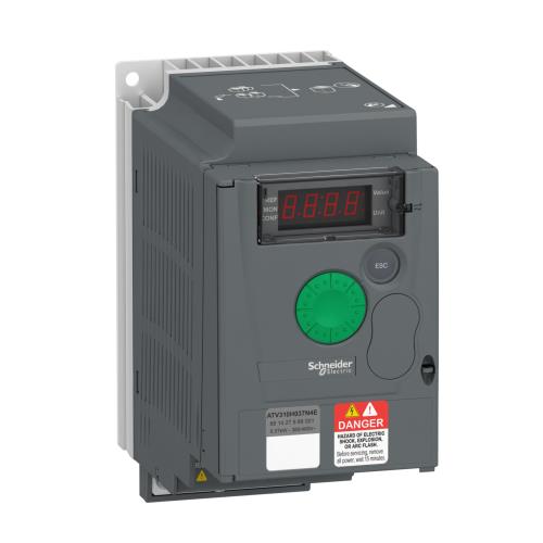 variable speed drive, Easy Altivar 310, 0.37kW, 0.5hp, 380...460V, 3 phase, without filter