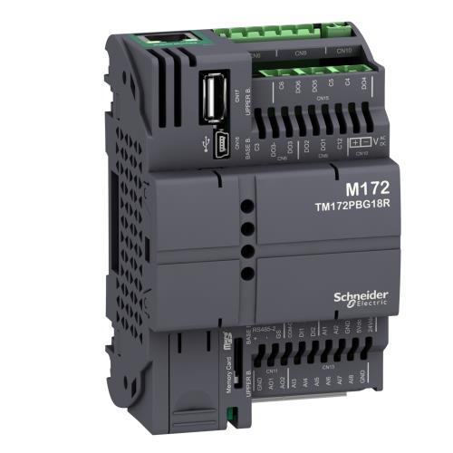 expansion module, Modicon M172, performance, blind, 18 IO, Ethernet, Modbus