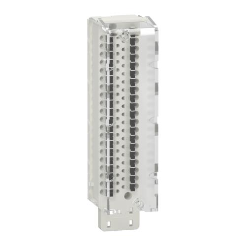 terminal block, Modicon X80, 40-pin removable spring